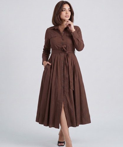 Robe Lorine Marron — photo 2