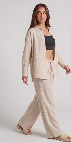 Set Effet Lin Beige — photo 2