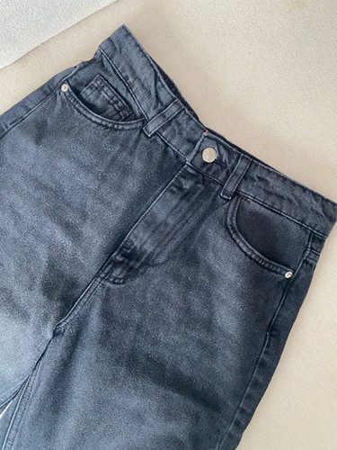 Pantalon Jean Gris Foncé — photo 5