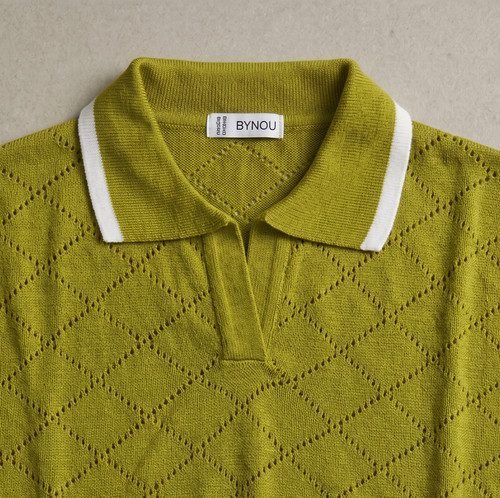 T-shirt Crochet Vert — photo 3