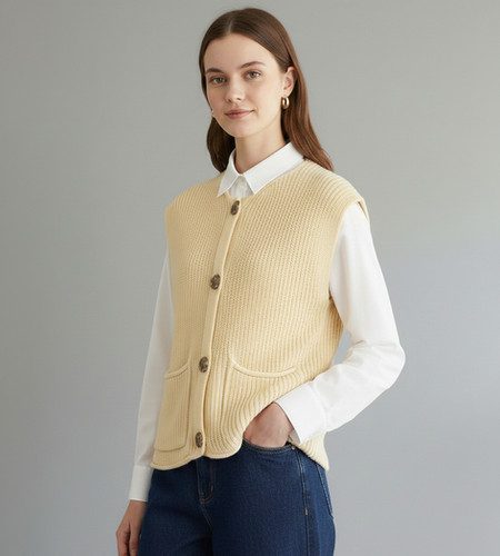 Gilet Braga Jaune — photo 2