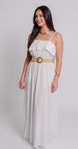 Robe Zina Blanc — photo 2