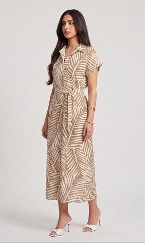 Robe Sofia Camel — photo 2