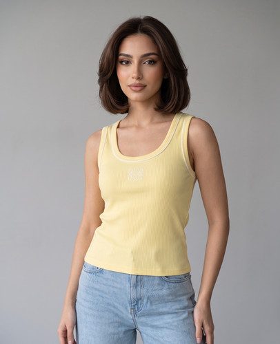 Top Low Jaune Pastel 01 — photo 2