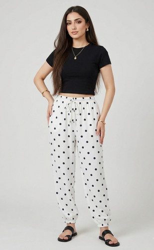 Pantalon Ruby Ballon Blanc — photo 2