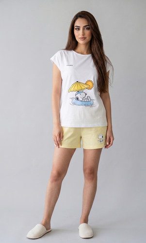 Pyjama Summer Jaune — photo 2