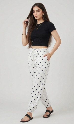 Pantalon Ruby Ballon Blanc — photo 3
