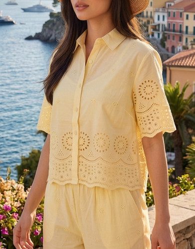Set Zayna Brodé Jaune — photo 3