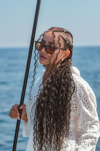 Set Dua Brodé Blanc — photo 4