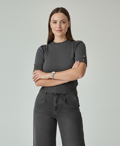 Pull Gigi Gris — photo 2