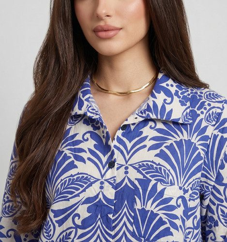 Robe Amina Bleu — photo 3