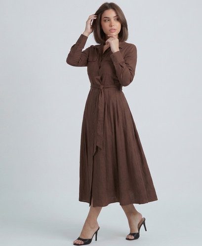 Robe Lorine Marron — photo 3