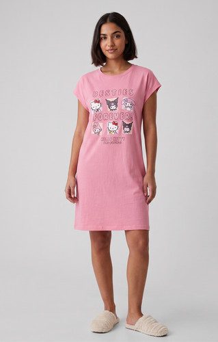 Robe Pyjama Besties Rose — photo 2