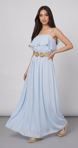 Robe Zina Bleu Ciel — photo 2