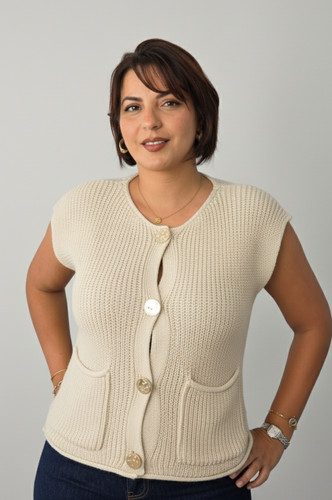 Gilet Braga Ecru — photo 2
