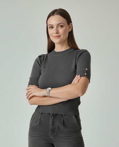 Pull Gigi Gris — photo 3