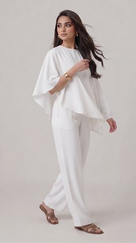 Set Poncho Blanc — photo 2