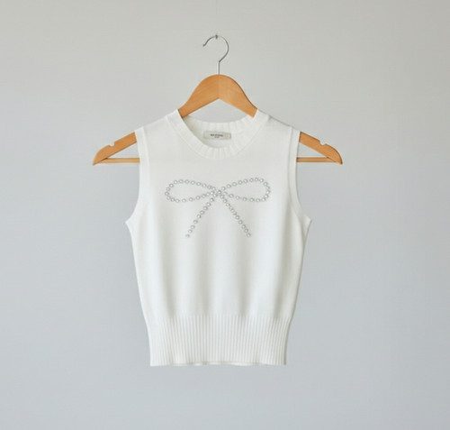 Top Butterfly Blanc — photo 3