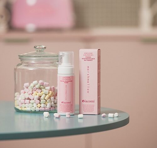 Nacomi – Zéro pores et imperfections – Mousse nettoyante visage Marshmallow 150 ml — photo 3