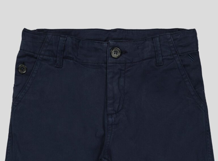 PANTALON CARGO EN COTON ELASTHANNE — photo 7