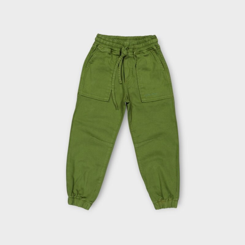 PANTALON JOGGER COTON ELASTHANNE — photo 7