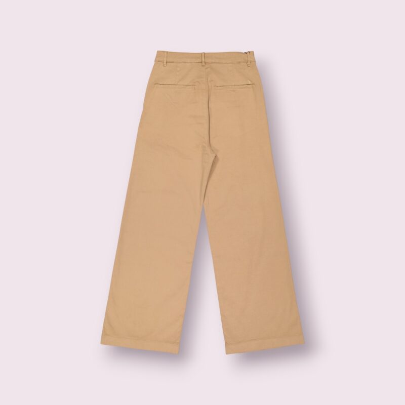 PANTALON FEMME CHINO LARGE — photo 4