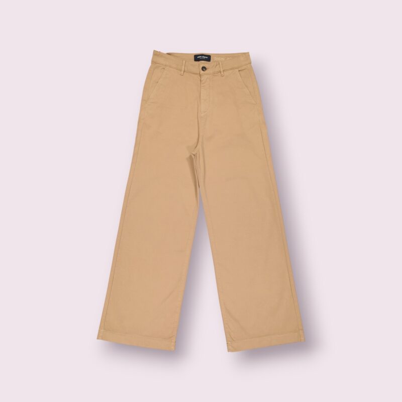 PANTALON FEMME CHINO LARGE — photo 3