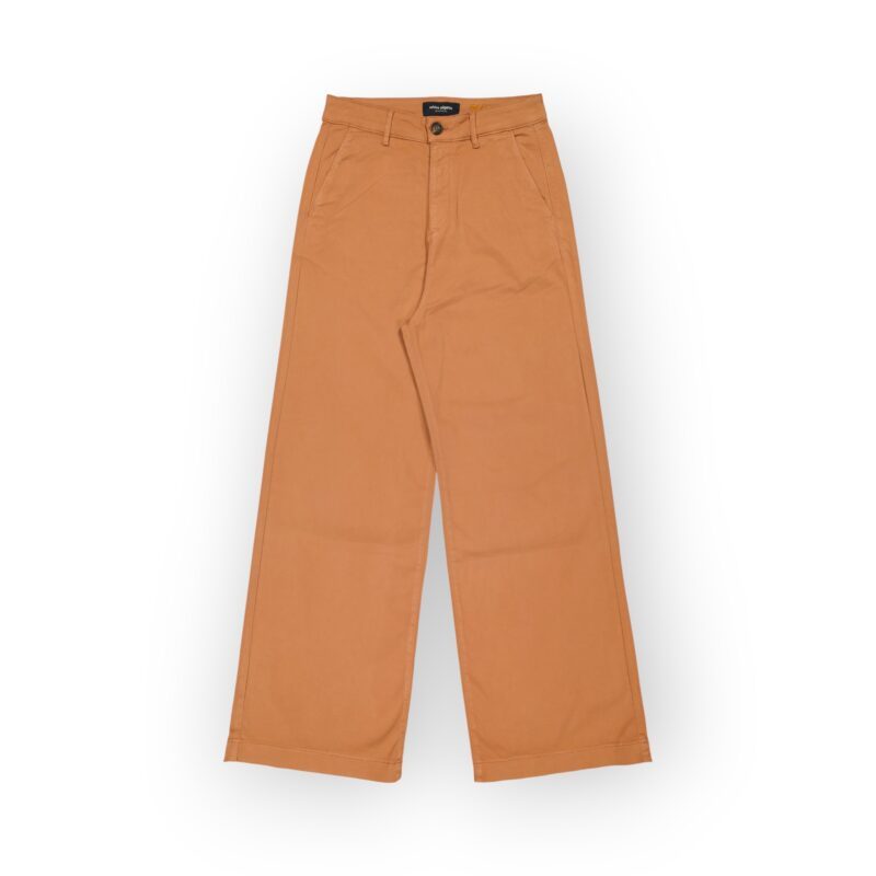 PANTALON FEMME CHINO LARGE — photo 5