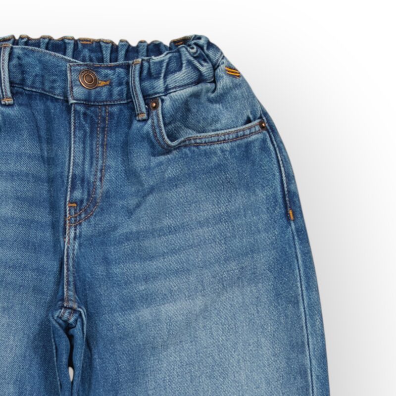 PANTALON JEANS FASHION CEINTURE ELASTIQUE — photo 4