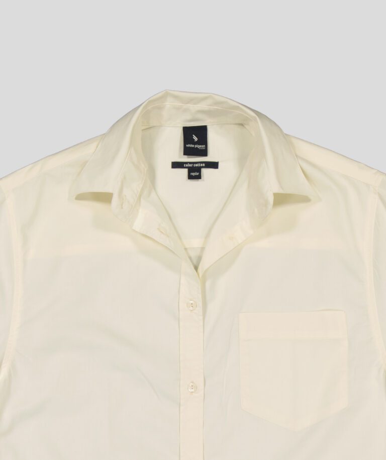 CHEMISE GABARDINE REGULAR FIT — photo 7