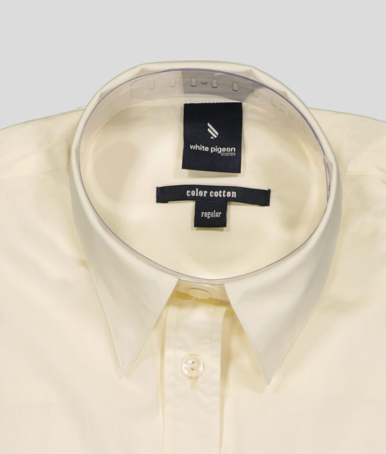 CHEMISE GABARDINE REGULAR FIT — photo 5