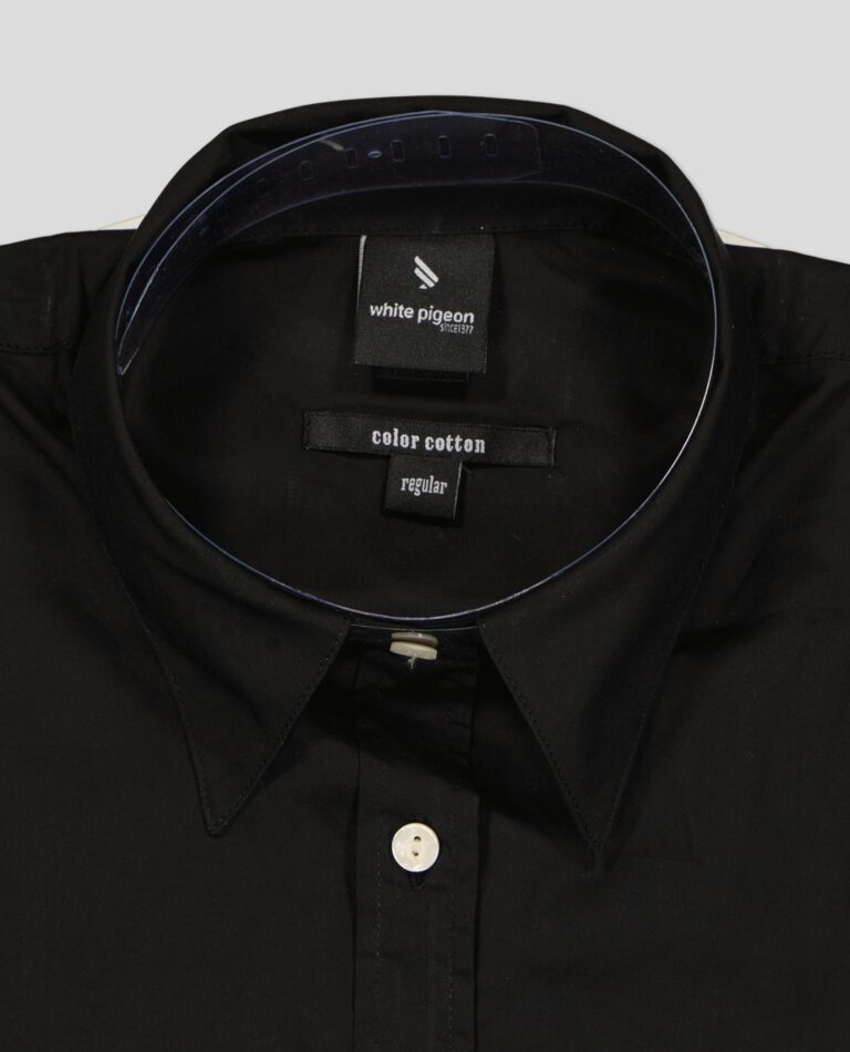 CHEMISE GABARDINE REGULAR FIT — photo 5