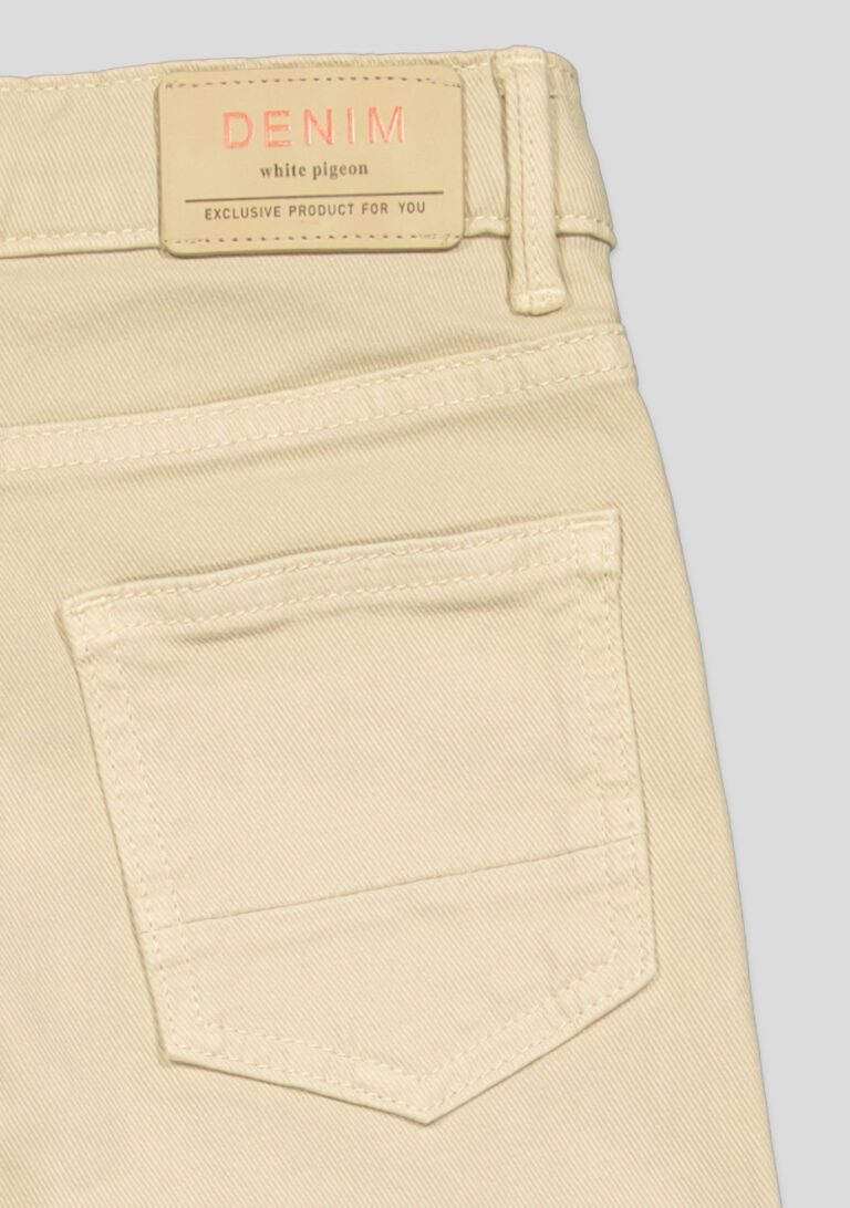 PANTALON CINQ POCHES COTON ELASTHANNE — photo 6