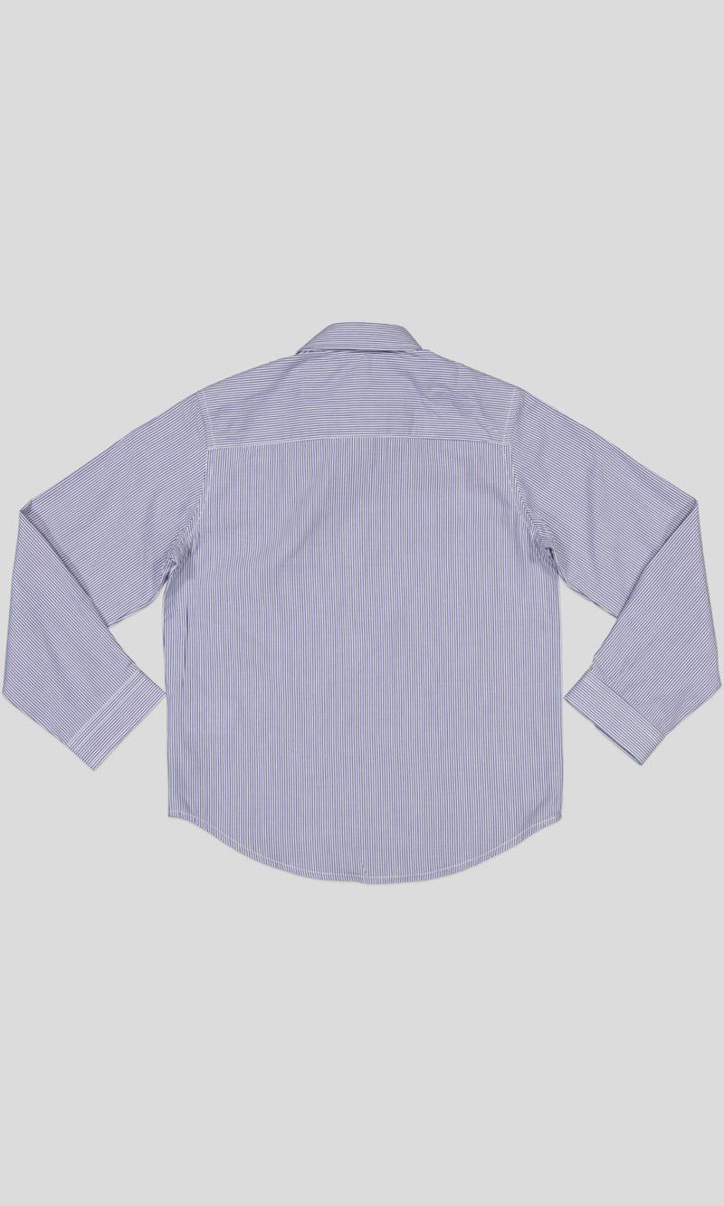 CHEMISE ENFANT 100 % COTON FINEMMENT RAYEE — photo 3