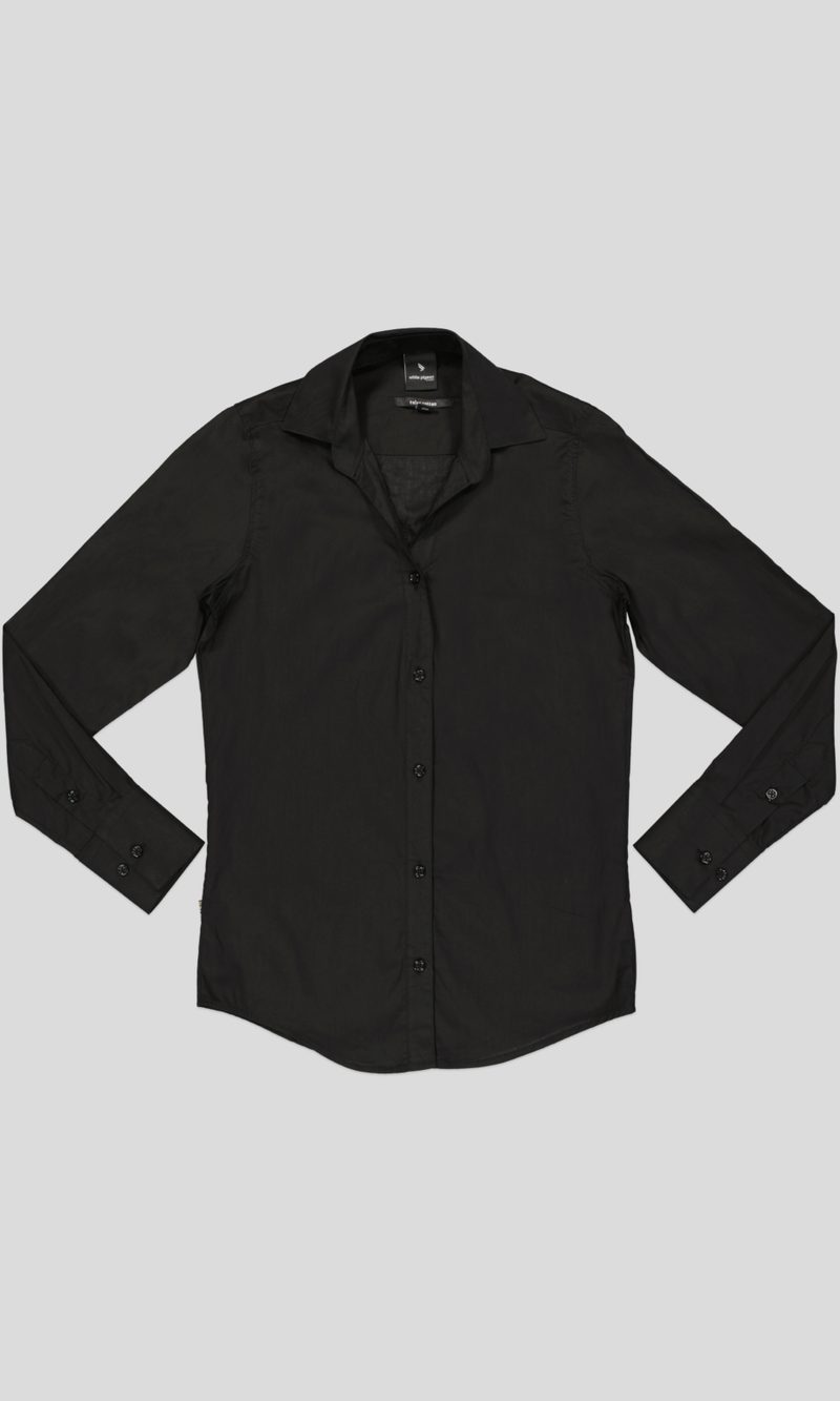 CHEMISE FEMME UNI SLIM FIT — photo 2