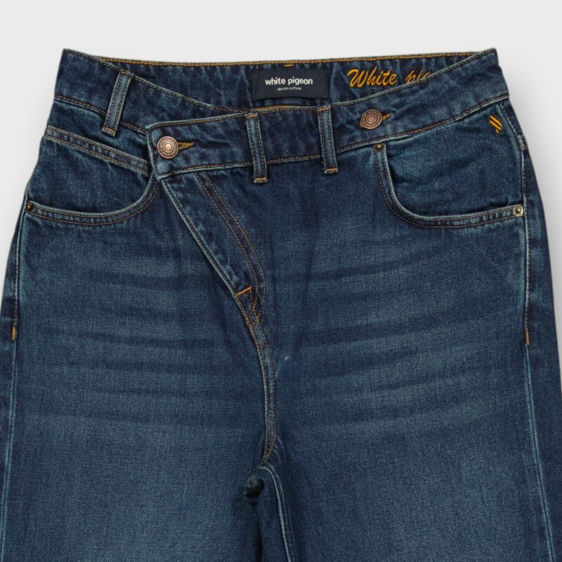 PANTALON JEANS FEMME WIDE LEG — photo 4