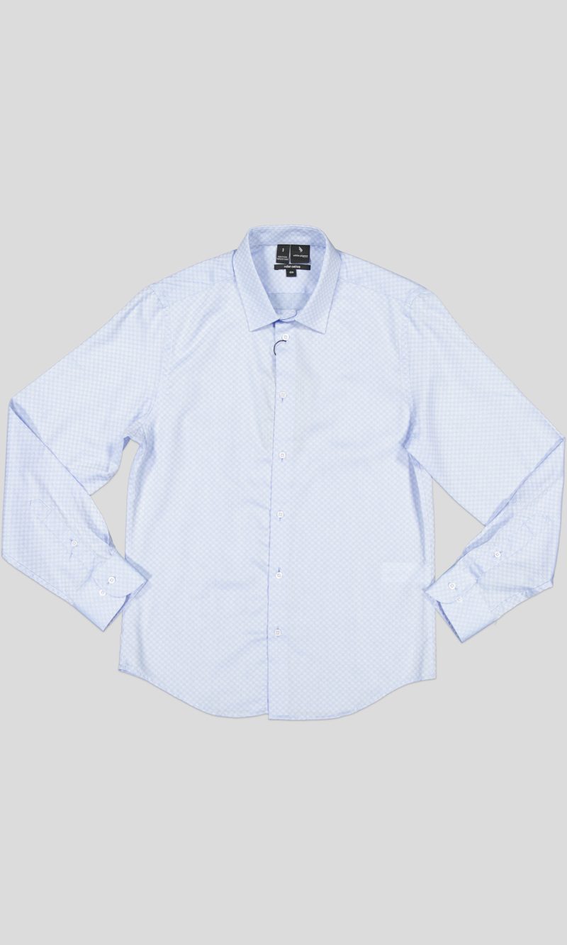 CHEMISE COTTON UNI SLIM — photo 4