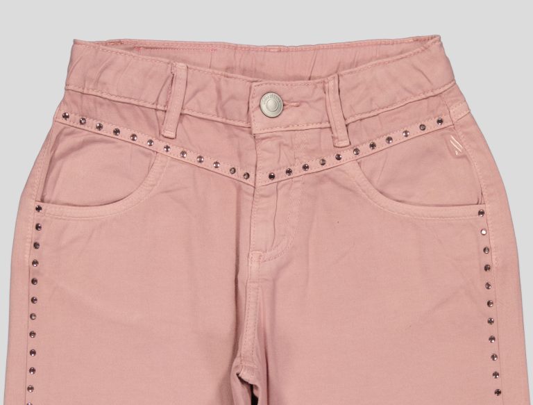 PANTALON CHINO AVEC STRASS — photo 4