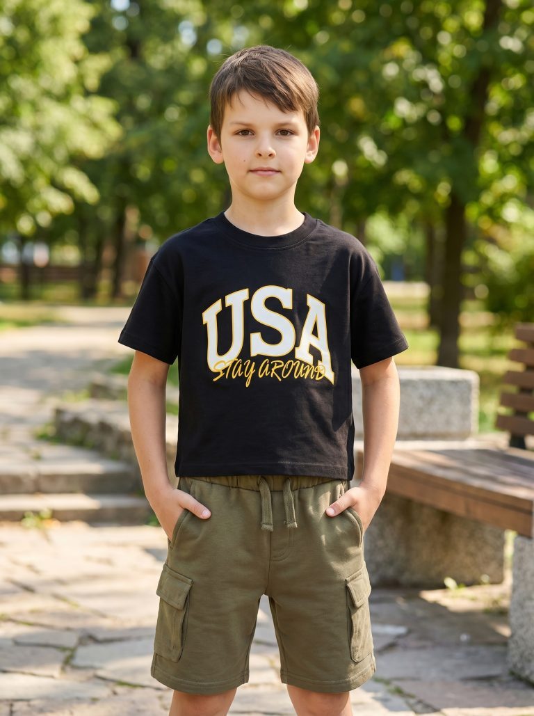 T-SHIRT Garçon Jersey — photo 2