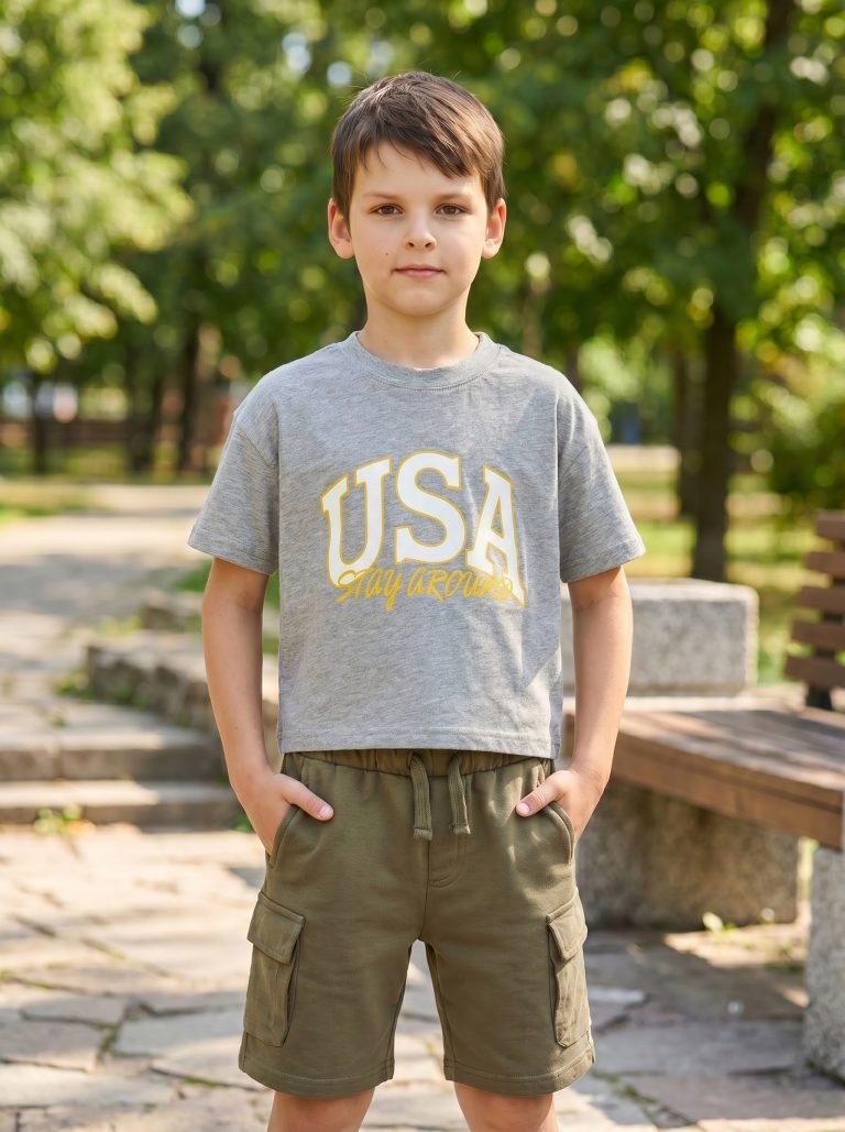 T-SHIRT Garçon Jersey — photo 7