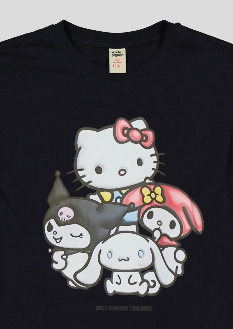 T-shirt pour fillette en jersey 100% coton — photo 3