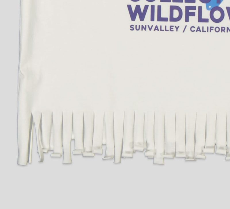 T-SHIRT FILLETTE MANCHE COURTE 100% COTON — photo 5