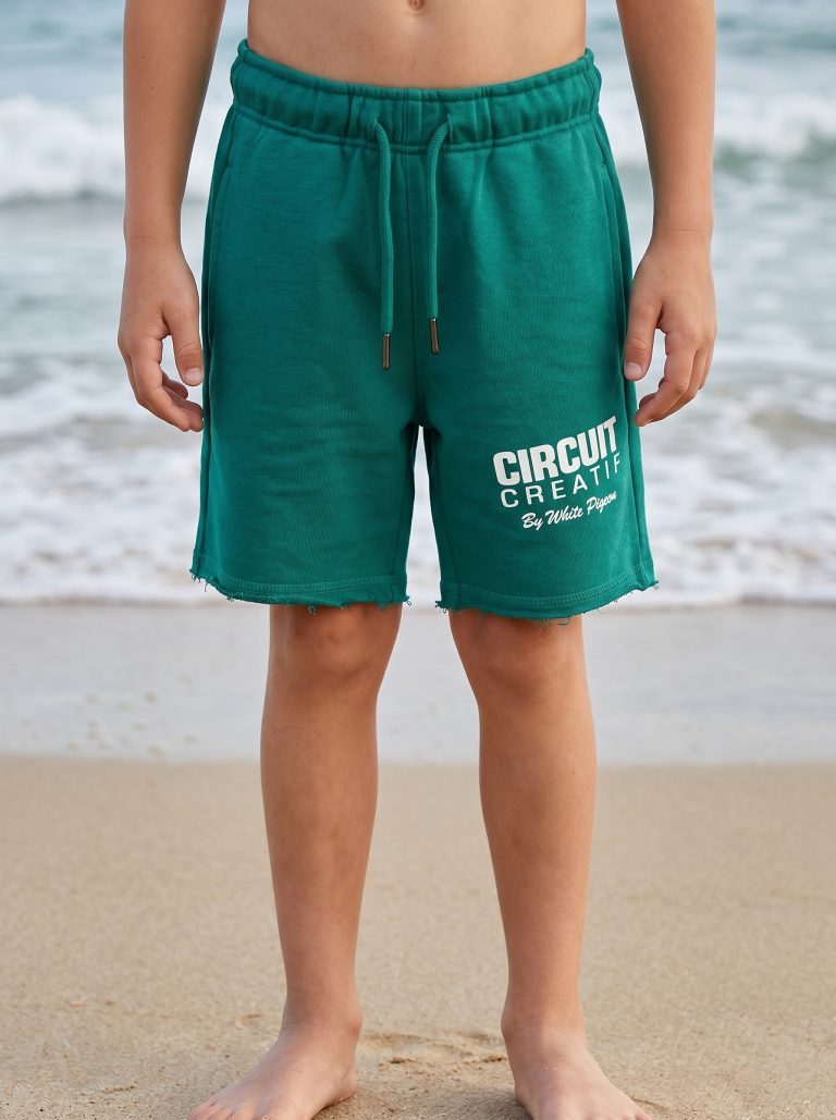 SHORT GARCON 100% COTON — photo 2