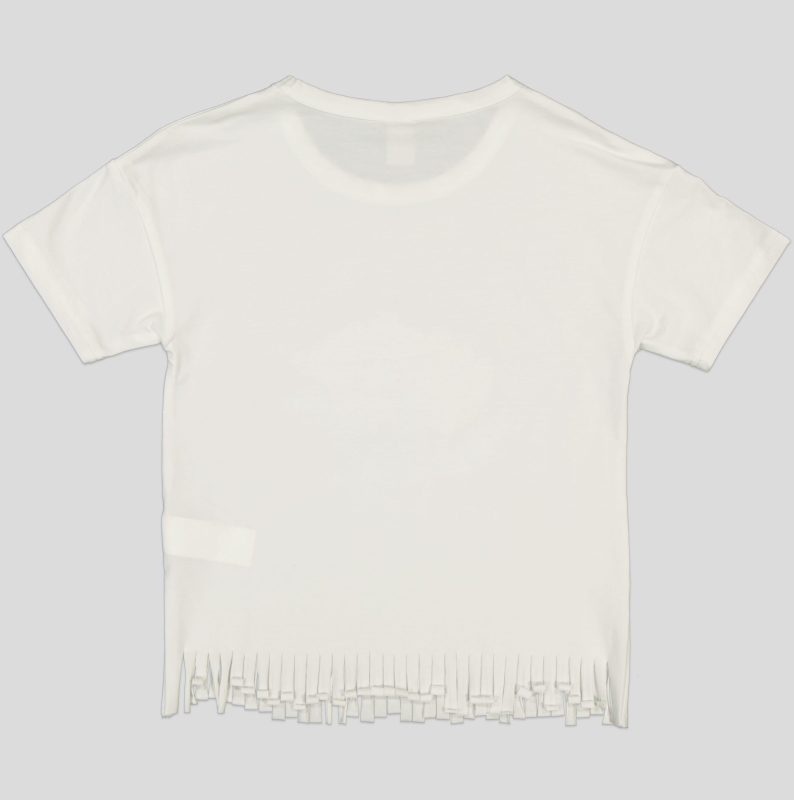 T-SHIRT FILLETTE MANCHE COURTE 100% COTON — photo 6