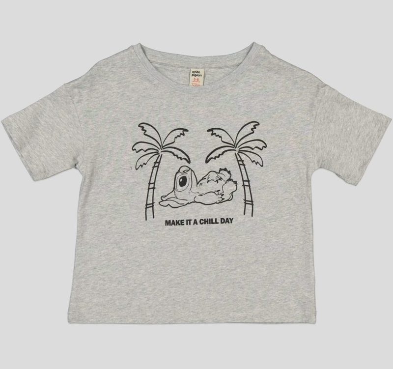 T-shirt pour fillette en jersey 100% coton — photo 2