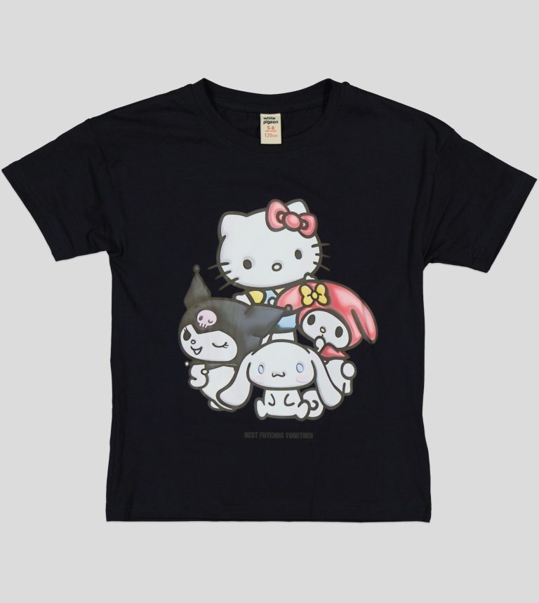 T-shirt pour fillette en jersey 100% coton — photo 2