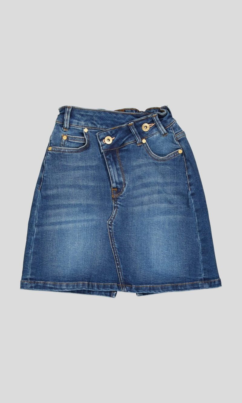 JUPE FILETTE JEAN FASHION — photo 3