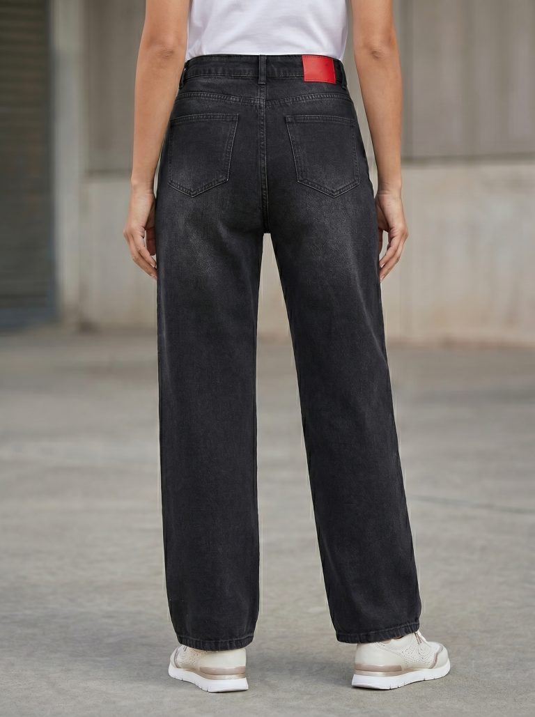 Pantalon femme Straight Large Fit — photo 3