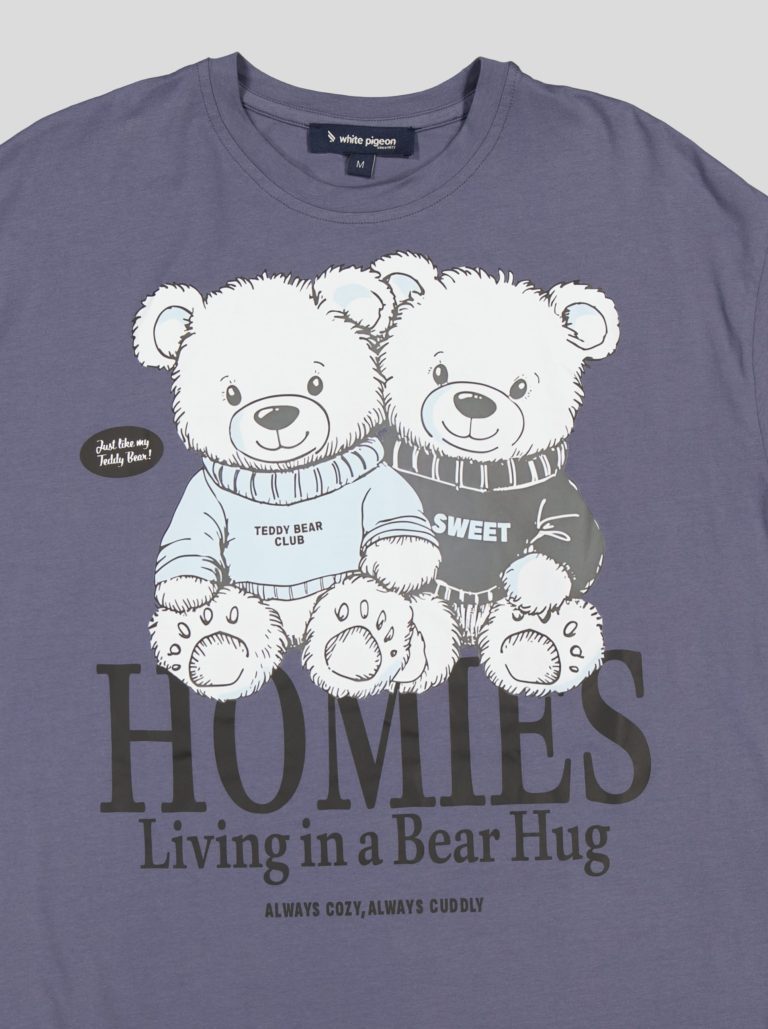 T-shirt "Homies" imprimé oursons — photo 3