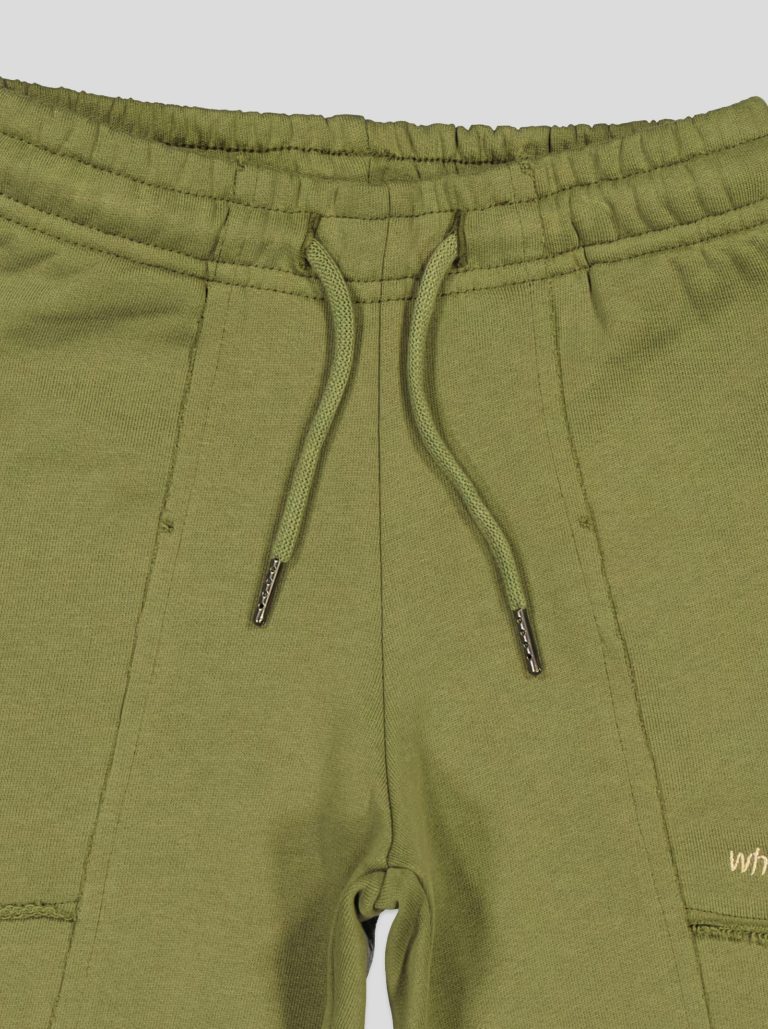Short en molleton finitions brutes — photo 3